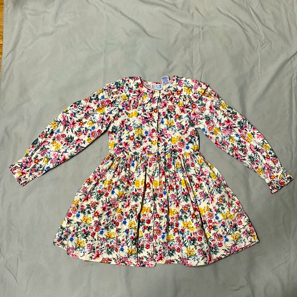 Vintage children’s floral dress